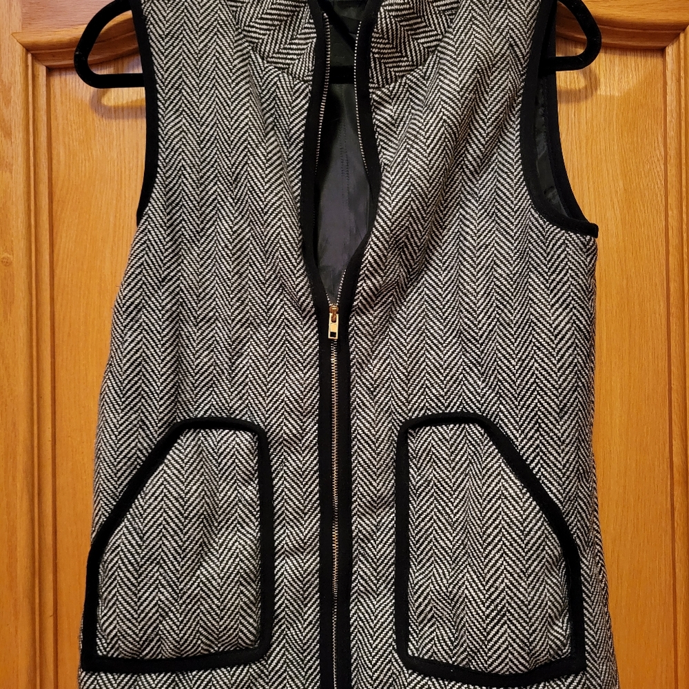 Herringbone vest